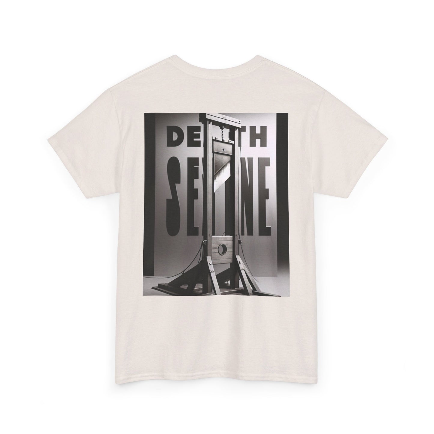 Graphic Tee - Death Sentence Guillotine Design