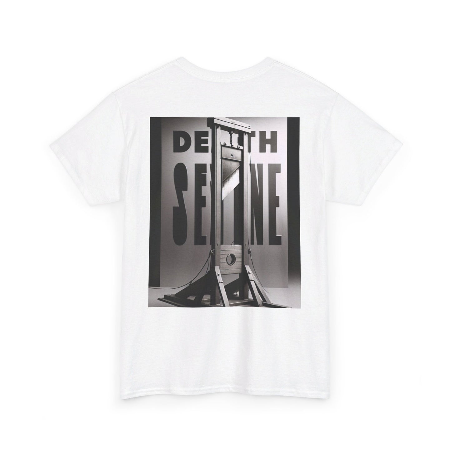 Graphic Tee - Death Sentence Guillotine Design