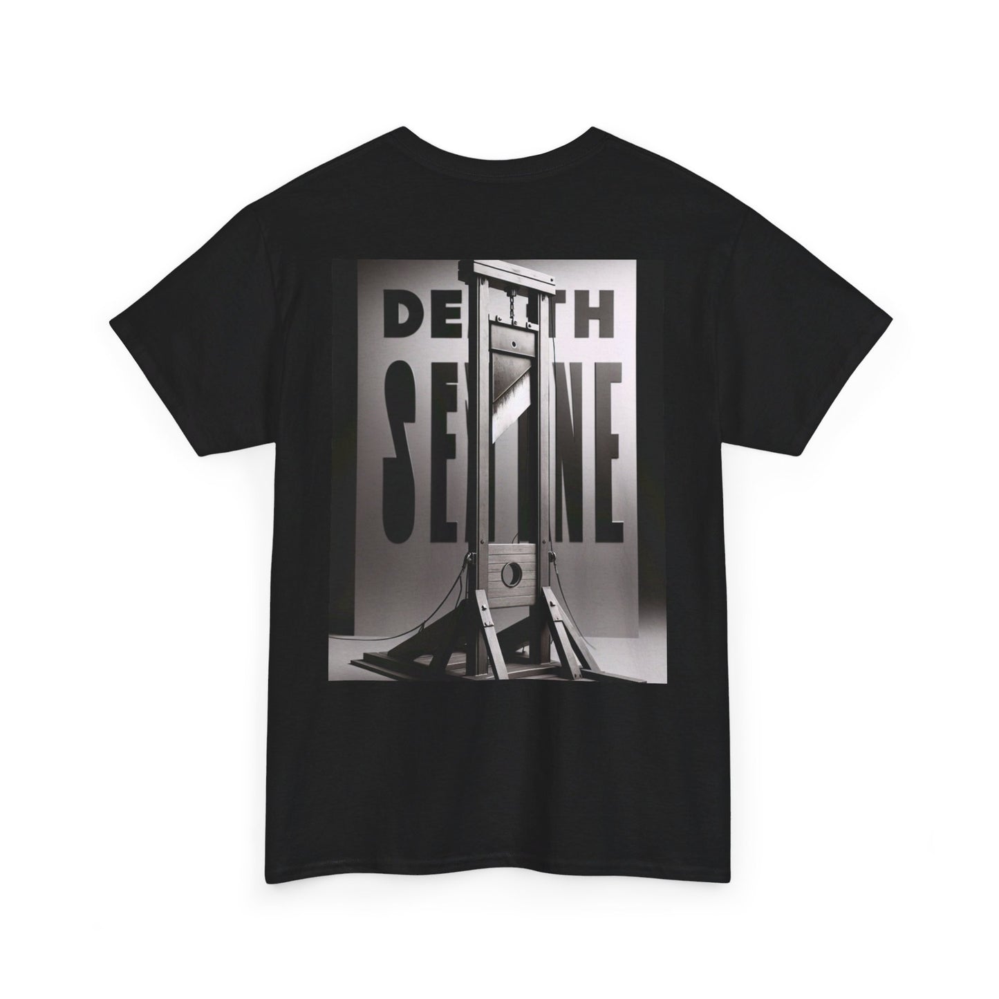 Graphic Tee - Death Sentence Guillotine Design