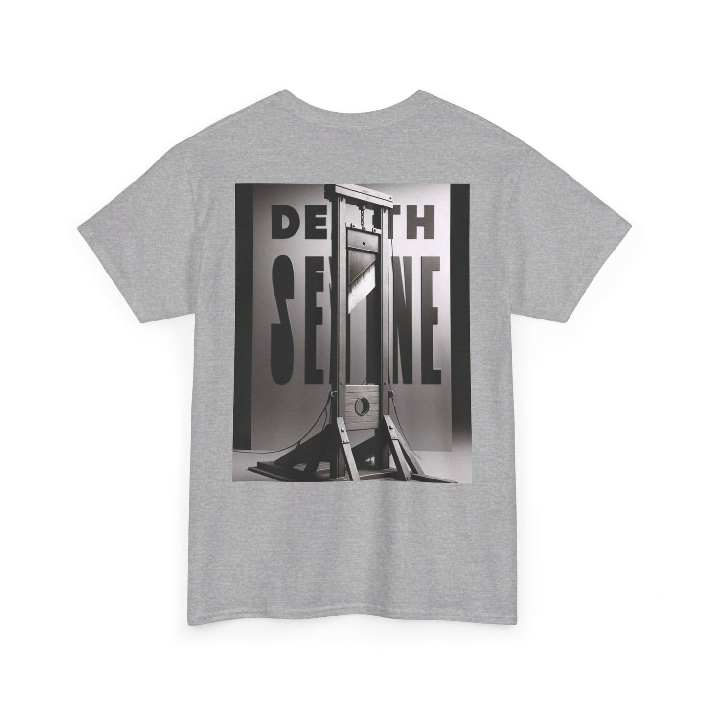 Graphic Tee - Death Sentence Guillotine Design